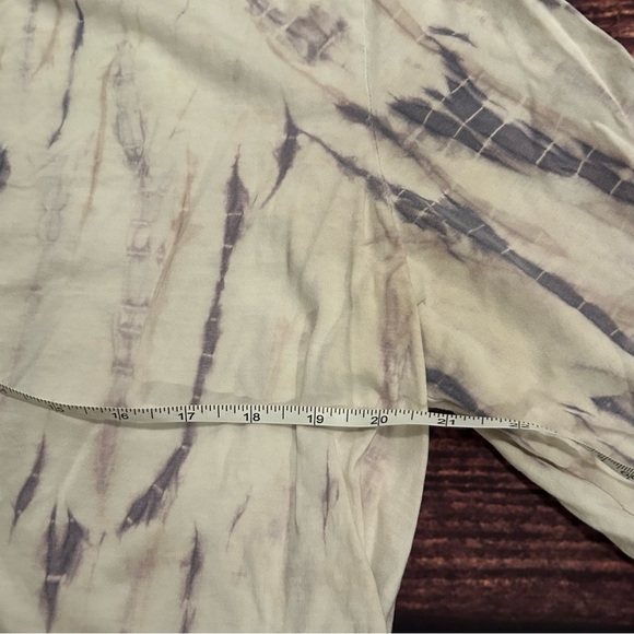 Women’s J Jill Pure Jill Tye Die 3/4 Sleeve Tshirt Size XL Purple - Picture 2 of 6